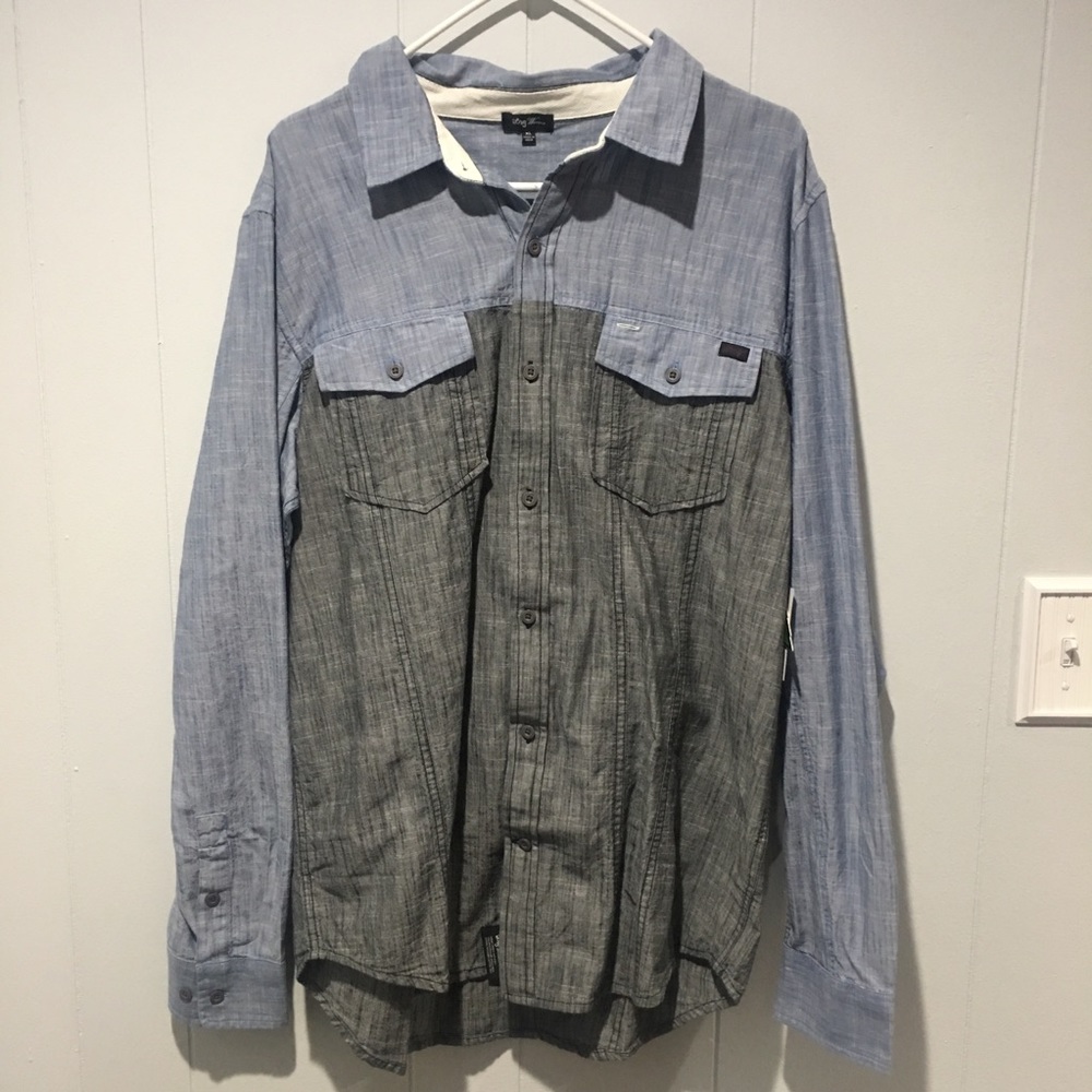 NWT LRG Men’s Button Up Shirt